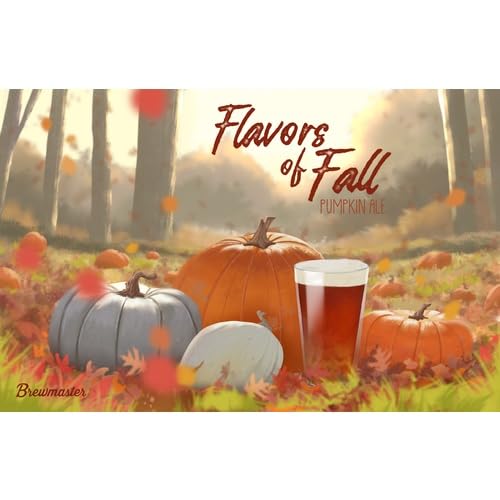 FLAVORS OF FALL PUMPKIN ALE Premium Homebrewing Extract Ingredient Beer Kit from Brewmaster BMKIT134