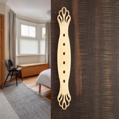 Image of COMPASS Main Door Handle | Door Handles for Main Door | Pull Handles for All The Doors of House | Office | Hotels, Antique Finish (PH-108, 18 Inch)