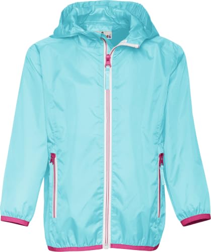 Playshoes Funktions-Jacke Regenmantel Regenbekleidung Unisex Kinder,Türkis,92 – Ansicht 1