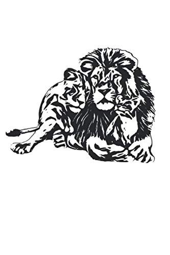 Amazon.co.jp: Lion Notebook: Paperback 6x9 inch (15,24cm x 22,86cm