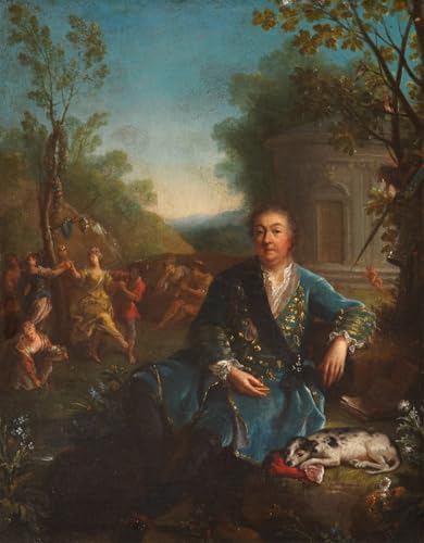Tableaux toile murale Jean Raoux portrait Philippe de Vendôme déco chambre