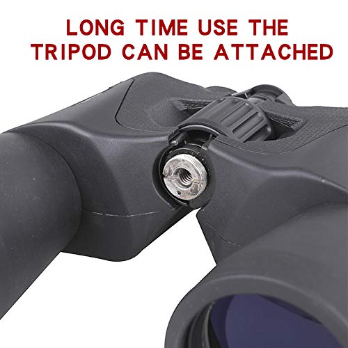 SCOKC Binóculos 20x50 de alta potência, Compact HD Professional/Daily Waterproof Binoculars Telescop