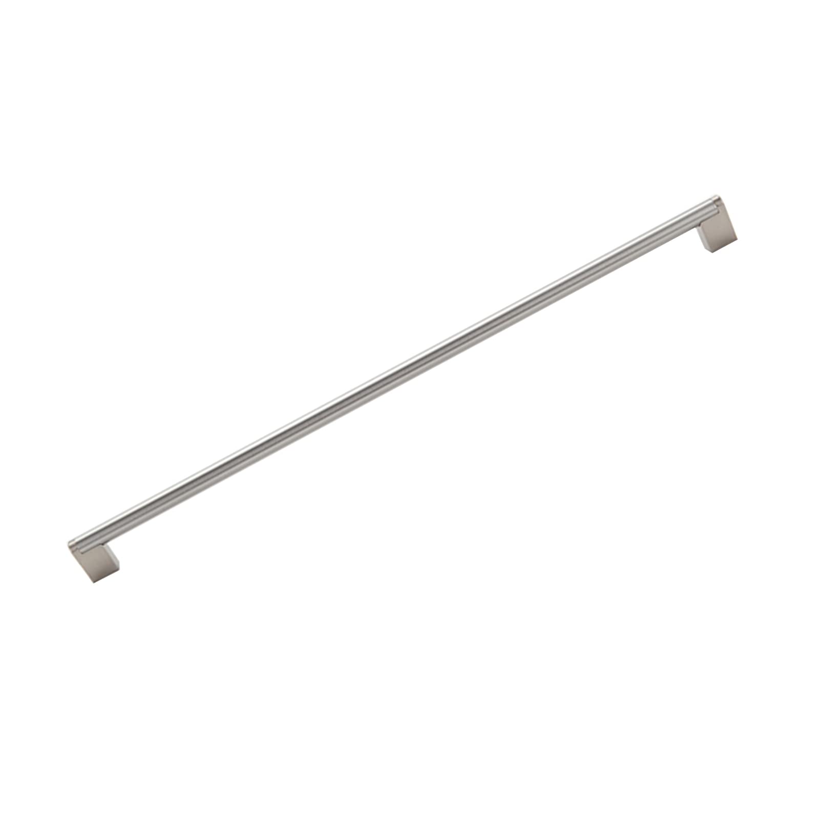 Furniture Wardrobe Handles Stainless Steel Kitchen Cabinet Handle Drawer Pulls Silver Cupboard Door Knobs with Screws Closet Handles Silver for Bedroom Furniture Hardware (Hole Distance:256mm)