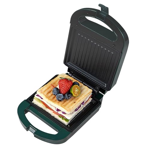 Sandwichhersteller - pannini Press Grill | Indikatorlichter Waffelhersteller | Elektrischer...