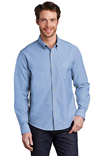 Port Authority Men's Untucked Fit SuperPro Oxford Button-Down Shirt