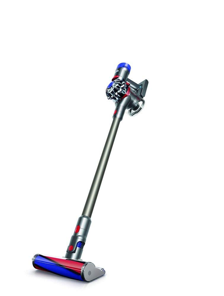 Dyson - Aspirador Escoba - Dyson V8 Parquet, Sin Bolsa, 0.54L, 115W, Filtro Hepa, Gris