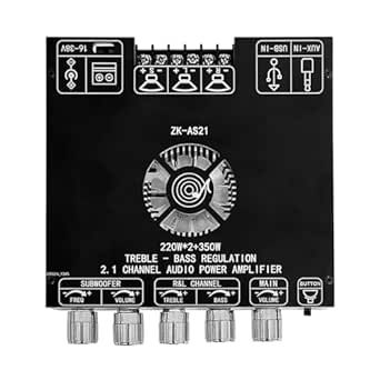 XH-A233 Dual 30W 12-24V Bluetooth 4.2 Power Amplifier Board - Foto 6