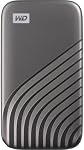 WD 4TB My Passport SSD External Portable Solid State Drive, Grey, Up to 1,050 MB/s, USB 3.2 Gen-2 and USB-C Compatible (USB-A for older systems) – WDBAGF0040BGY-WESN