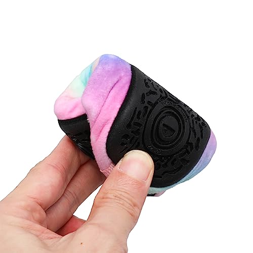 Lisdwde Boys Girls Warm Slippers Kids Winter Indoor Household Shoes Soft Fuzzy Shoes Cute Kids Warm House Shoes Pink 3.5-4.5 Infant=Eu20-21 #TOP4