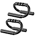 Xionghonglong Flessioni, 2PCS Flessioni e Addominali, Flessioni Palestra, Maniglie per Flessioni, Push up Bar, per L'allenamento Muscolare, L'allenamento della Forza e L'home Fitness (Nero)