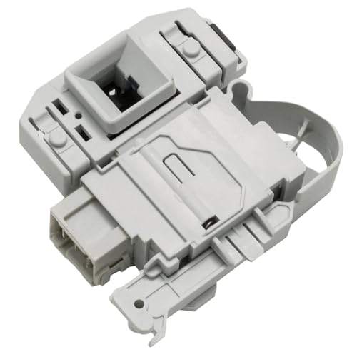 Hoypeyfiy DKS67A Elektrisches Türschloss für Waschmaschine, Ersatz für Siemens IQ100 IQ300 IQ500 IQ700, Ersatz für AEG EWW12732 EWW14912 EWF10743