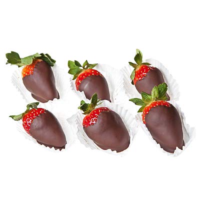 Strawberry Dipped Chocolate Dark 6 Count, 9.5 Ounce