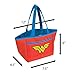 Wonder Woman Christmas Novelty Bag by DC Comics | Superhero Reusable Tote Bag with Handles for Candy Treats & Goodies
