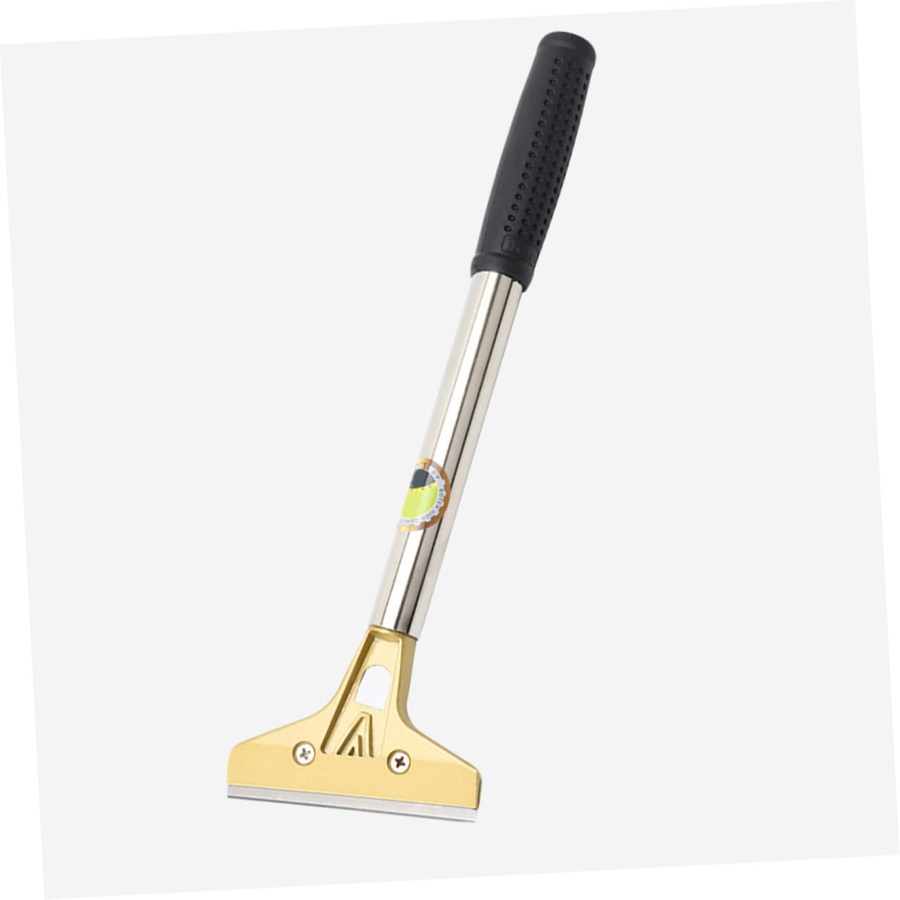 DOITOOL Raspador de Limpieza y Removedor de Pegatinas Metálico Ergonómico, Herramienta Manual para Pintura y Vidrio, Uso Doméstico y Profesional, 1 Unidad para Múltiples Superficies,
