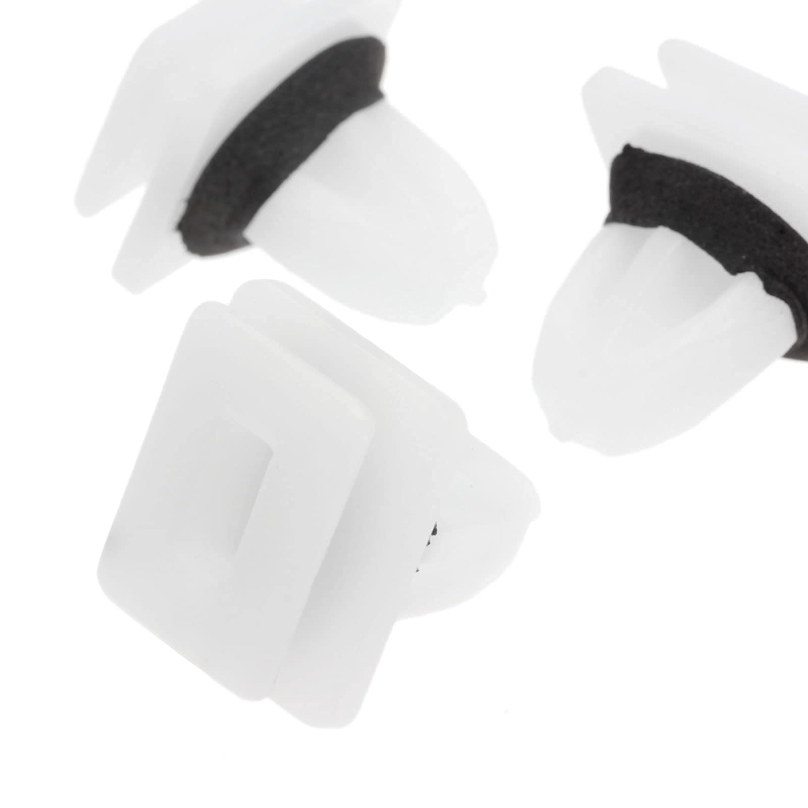Akozon Dispositifs De Retenue De Carrosserie 91501-S04-003 Attaches De Fixation De Voiture Rivet