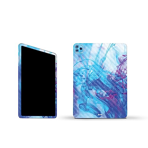 Image of MightySkins Carbon Fiber Skin Compatible with Apple iPad Pro 11 inch M2 4th Gen (2022) Full Wrap Kit - Paint Vapor | Protective, Durable Textured Carbon Fiber Finish | Easy to Apply | Made in The USA