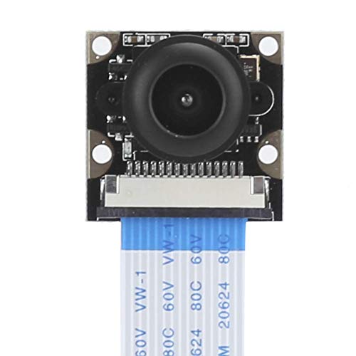 zalati Mini 1080P 5MP Night Vision Camera 130° Lens Fish Eye for Raspberry Pi 4B/3B+/3B/2B Camera Module - Image 2