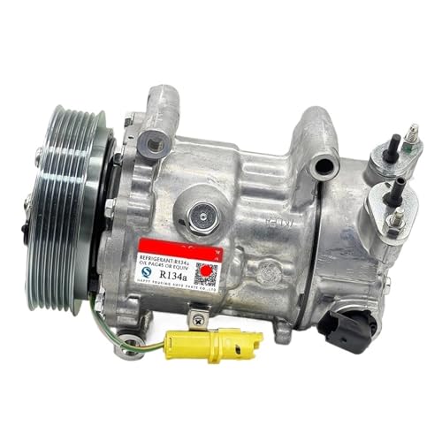 Compresseur de climatisation pour Peugeot 207 et 2008 compatible 9802286380