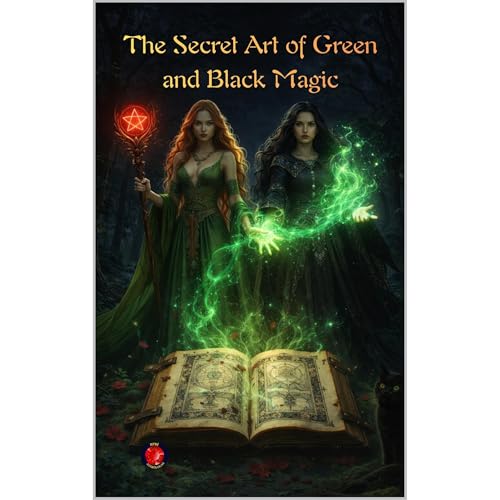 The Secret Art of Green and Black Magic Audiolibro Por Alina Rubi arte de portada