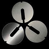 Maureen 2 Rear Notch Bandsaw Table Insert fits Delta 14 Part Replacement 426-02-063-0001 426-02-063-0002（3-pack)