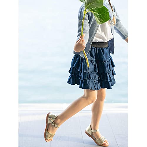 Image of Kiderence Toddler Girls Sandals Little Girls Kids Summer Shoes Toddler Sandals