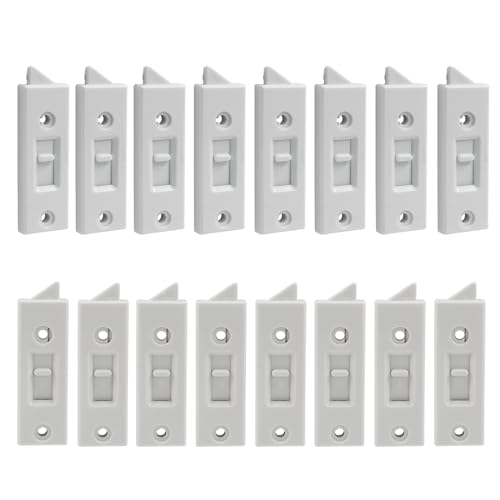 Kyuionty Window Latch Locks Replacement Window Parts and Hardware, Plastic Spring Loaded Sliding Window Tilt...