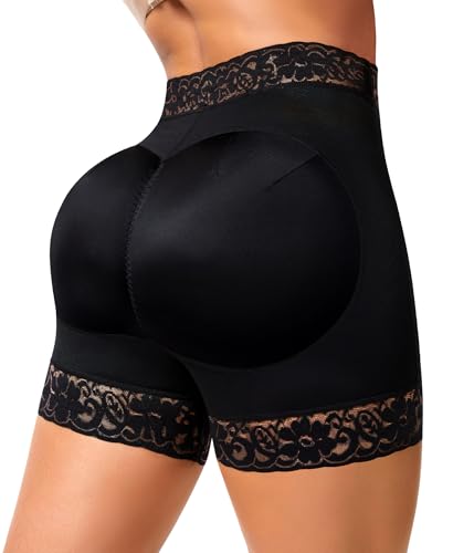 Image of DERCA Butt Enhancer Hip Pads Lace Padded Boyshorts
