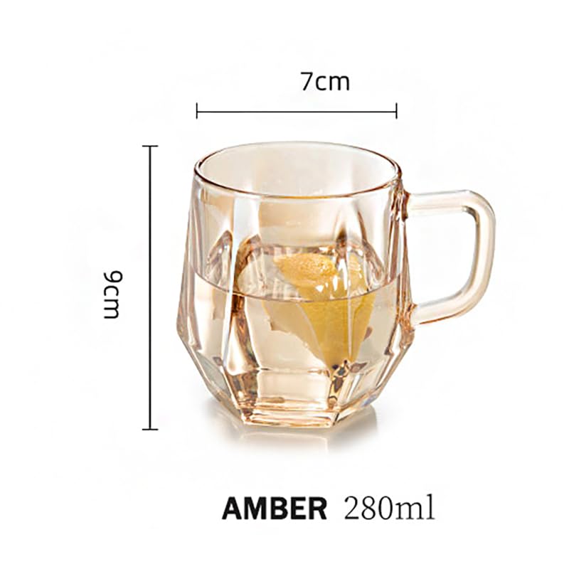 Set de 2 vasos con mango hexagonal 9.4 oz miniatura 3