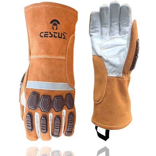 Cestus Weldtech Pro, Premium Heavy Duty Welding Gloves, MIG/TIG Welding ...