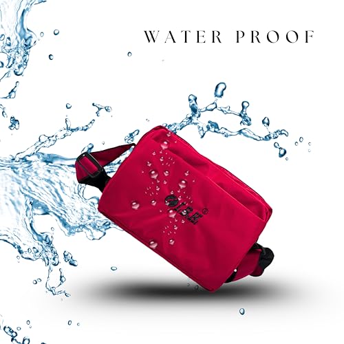 Image of I. B. H IBH Stylish Sling Bag for Men & Women CrossBody small Passport Travel side massanger one strap shoulder bag With Antitheft pocket also Waterproof Durable Adjustable