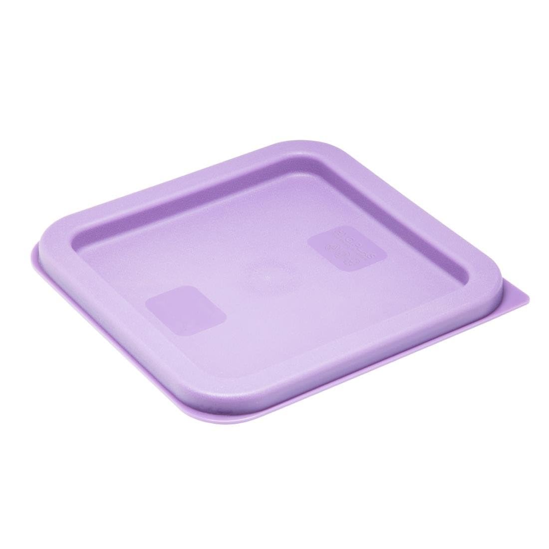 Vogue Hygiplas Square Purple Lid to fit, 1.5-3.5 Ltr
