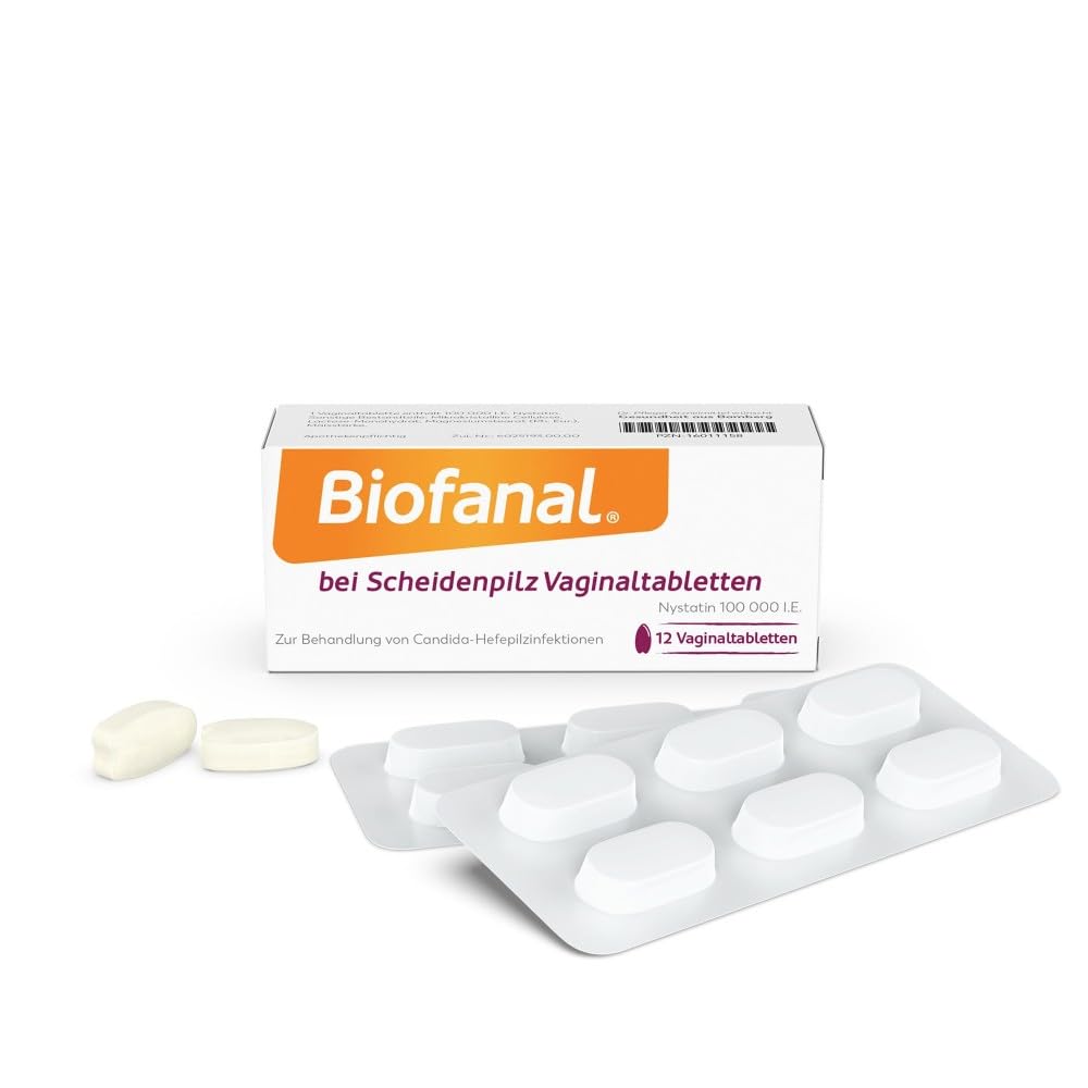 Biofanal Vaginaltabletten 100.000 I.E. gegen Scheidenpilz