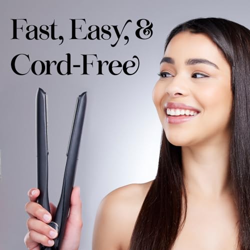 Plancha de Pelo Recargable USB Pursonic Inalámbrica Negra miniatura 6