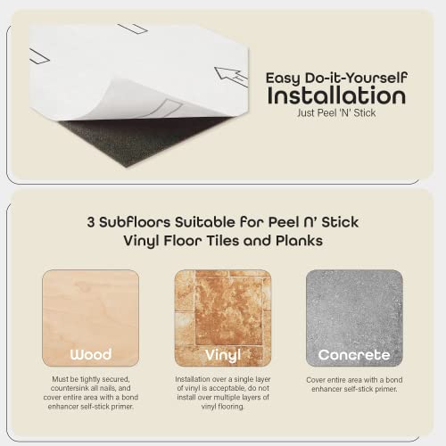 Tivoli Ii Self Adhesive Vinyl Floor Planks, 10 Pack - 6" X 36", Mahogany - Peel & Stick, Diy Flooring - Natural Wood Grain Feel For Kitchen, Dining Room & Bedrooms By Achim Home Decor #TOP3