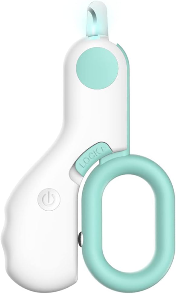 Amazon.co.jp Pet Nail Clipper with LED Light, Easily Identify Your Nails and Vessels, Stainless
