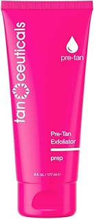 Tanceuticals Pre-Tan Exfoliator Scrub - Smooth, Soften & Prepare Your Skin - Naturally Exfoliating Apricot - Enriched with Acai Berry & Vitamin E - Coconut Scent, 6 FL oz