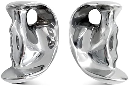 HXD-ERGO Ergonomic Dumbbells, 2-in-1 Stainless Steel Handle Dumbbell Pair, Hand Weights for Boxing, Jogging, Aerobic Exercise, Strength Training, Home Gym Workout 3-4 LBS (4)