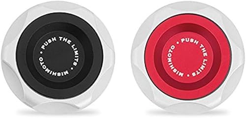 Mishimoto MMOFC-TOY-BK Tapa de llenado de aceite compatible con Toyota Negro