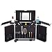 AW Clipper Trimmer Barber Tool Box Rolling Makeup Hair Salon Stylist Train Case Key