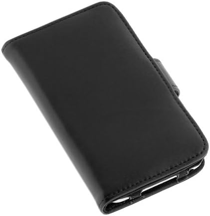 Folio Wallet Leather Case for Apple iPod Touch 3rd Generation - Black