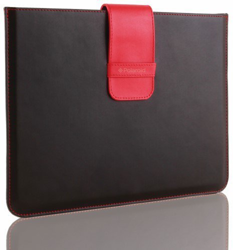 Polaroid Universel Fin Housse de Protection Compatible avec Toutes Les tablettes de 17,8 cm et iPad Mini Rouge