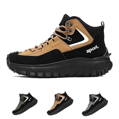 Cushygait Boots Men, Men's Outdoor Hiking Boots Waterproof, Arch Support