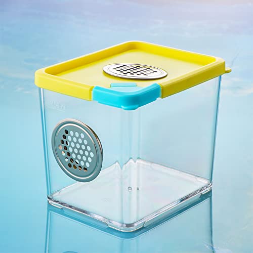Spider Breeding Box Tarantula Transparent Feeding Box Hatching Container Insect Habitat Cage(4.1" x 3.5" x 3.1") - Image 3