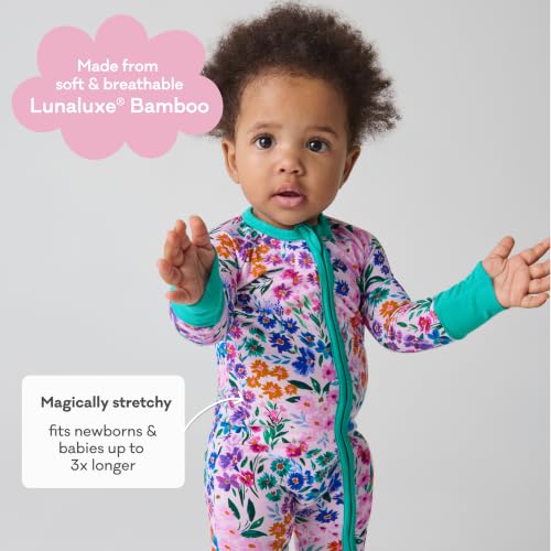 Image of Little Sleepies Pajamas for Baby Boys & Girls, Viscose from Bamboo Baby Pajamas, Sleepers, 2-Way Zipper PJs