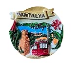 Antalya Türkei Antalya Magnet Antalya Souvenir Antalya Kühlschrankmagnet Türkei Souvenir 201202