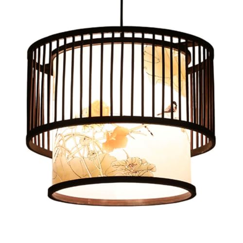 Suspension japonaise vintage pour balcon et décoration de restaurant zen