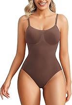 Women’s Seamless Shapewear Bodysuit Tummy Control Body Shaper | Waist Snatching Slimming Bodysuit with Hook & Eye Closure, Breathable & Invisible Under Dresses