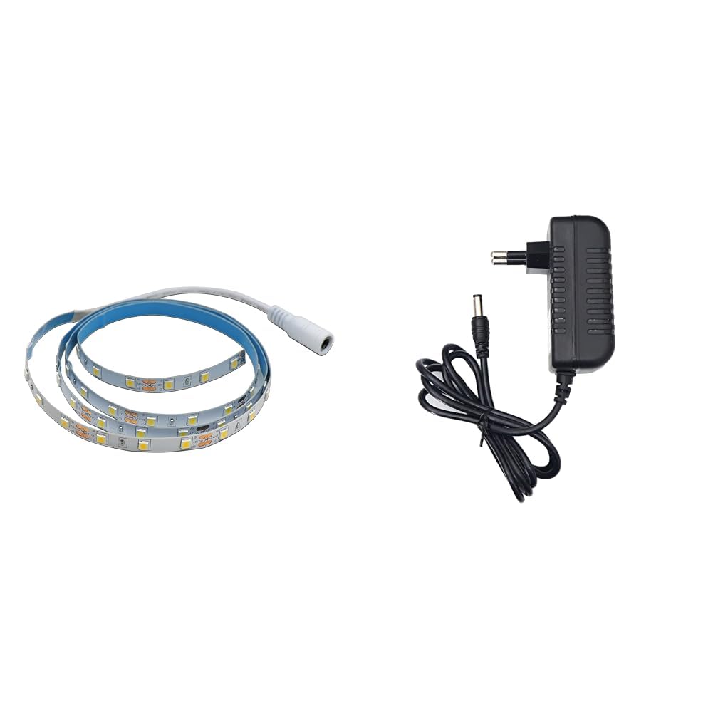Electronic Spices 3CHIP HIGH Glow 50-50 LED Strip 1m Warm White with DC PIN Connector for DIY LIGHTI-picture-25