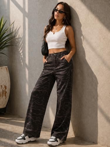 Image of Ben Martin Women High Rise High Waist Stretchable Baggy Oversized Loose Fit Casual Wear Denim Jeans