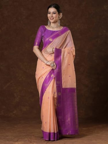 Image of Flosive Women's Premium Cotton Saree